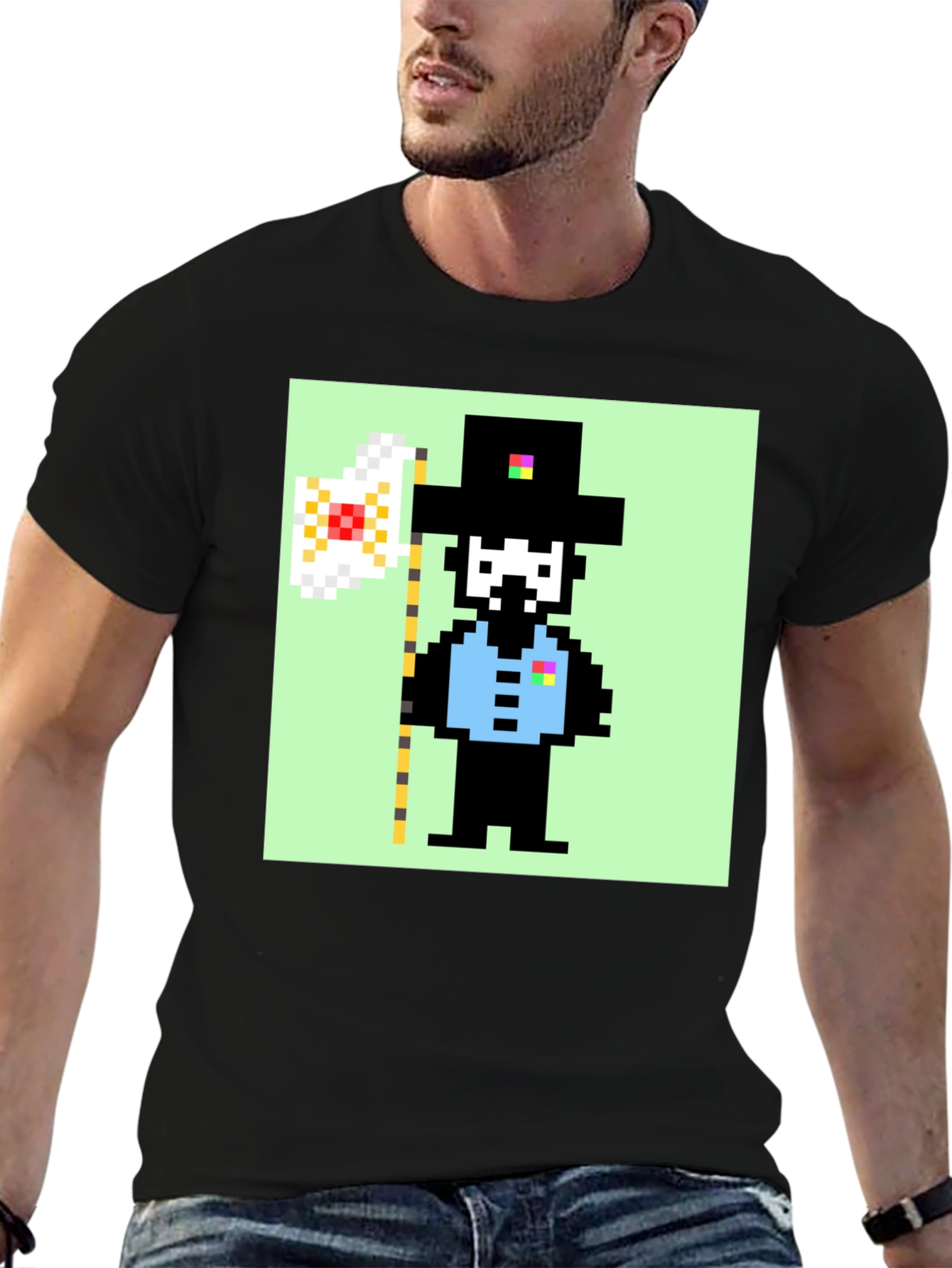 Pixel Art Graphic T-Shirt