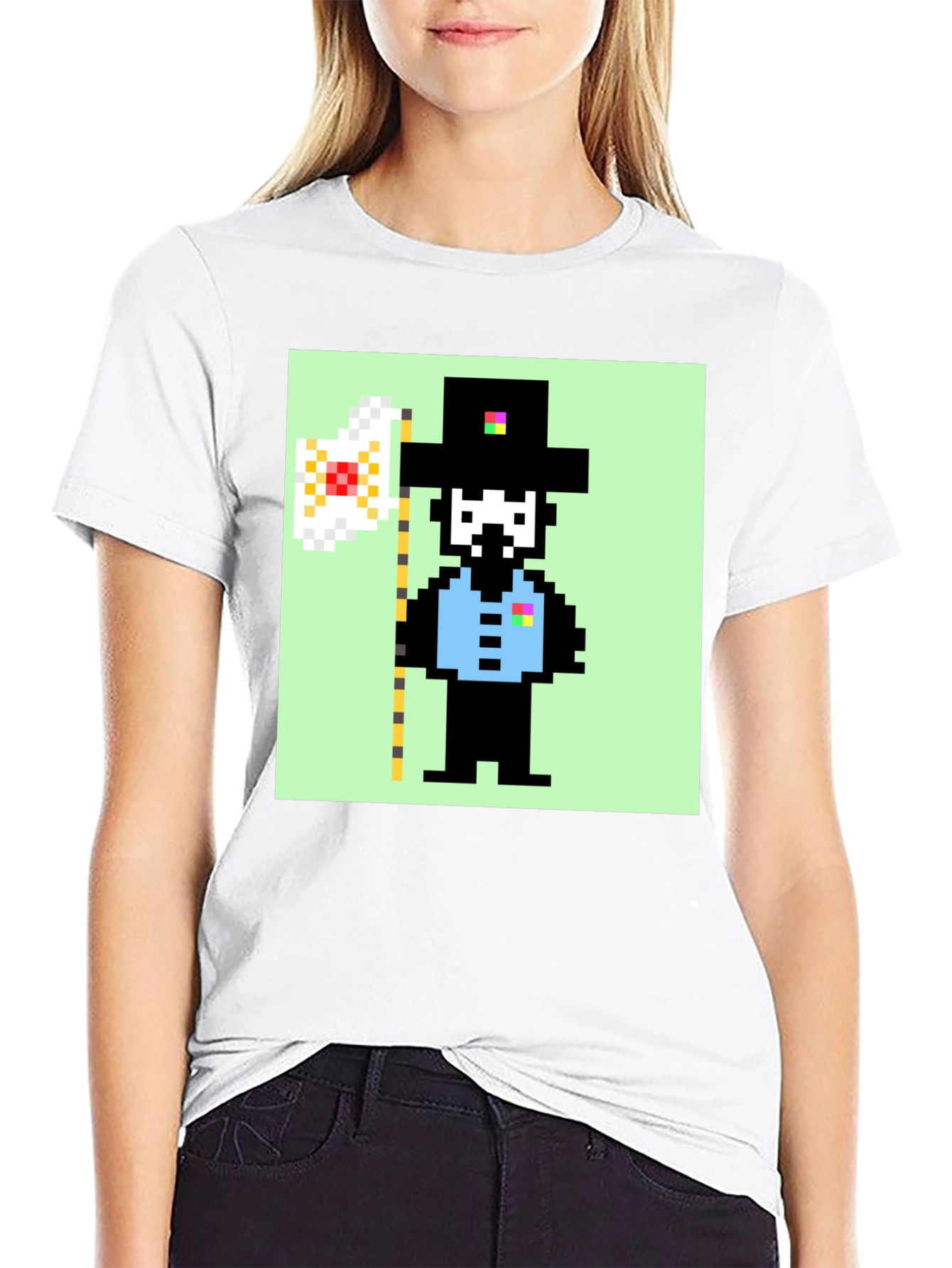 Pixel Art Graphic T-Shirt