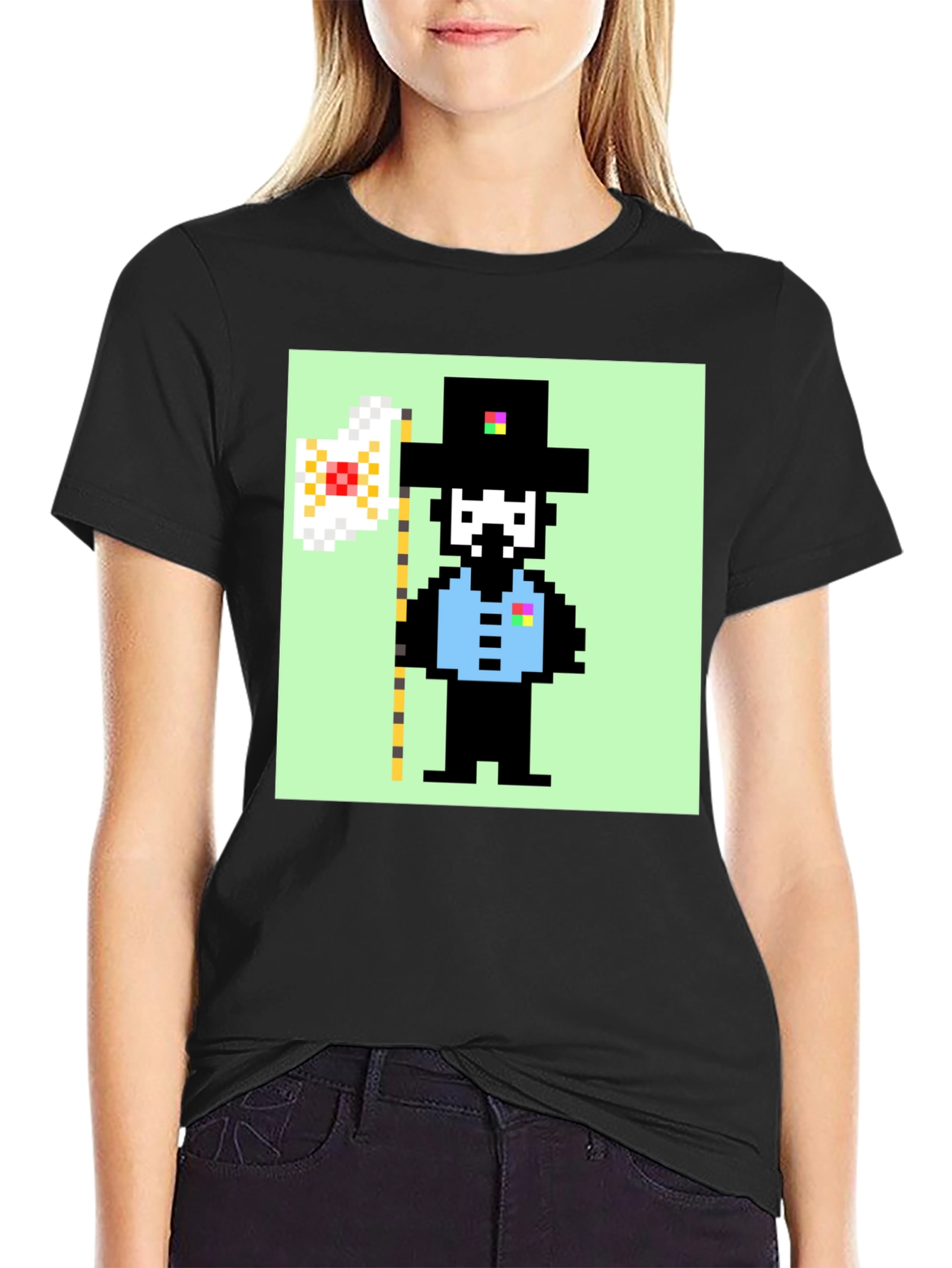Pixel Art Graphic T-Shirt