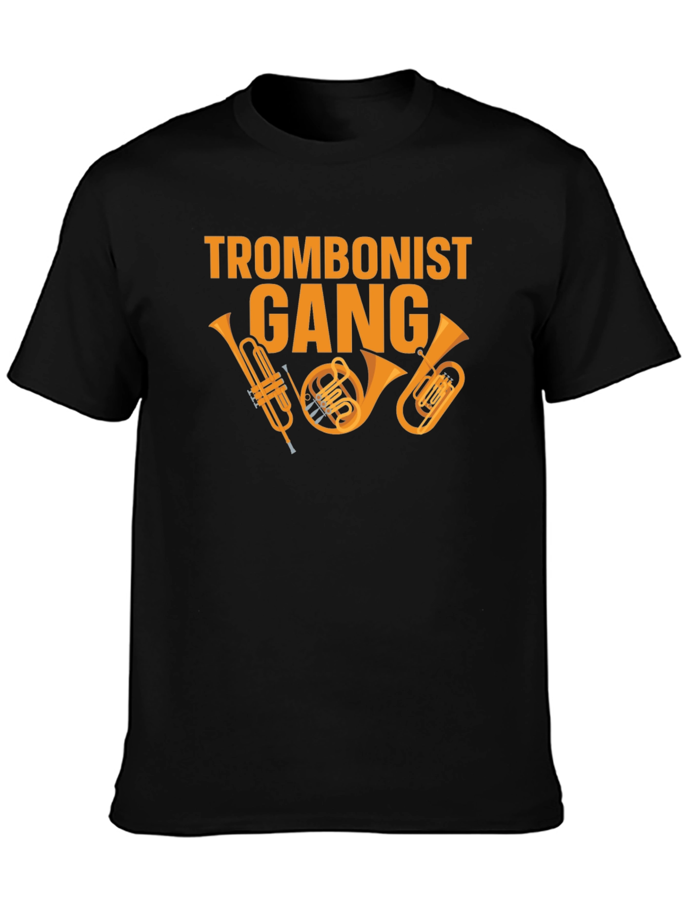 Trombonist Gang Graphic Tee - Musician T-Shirt