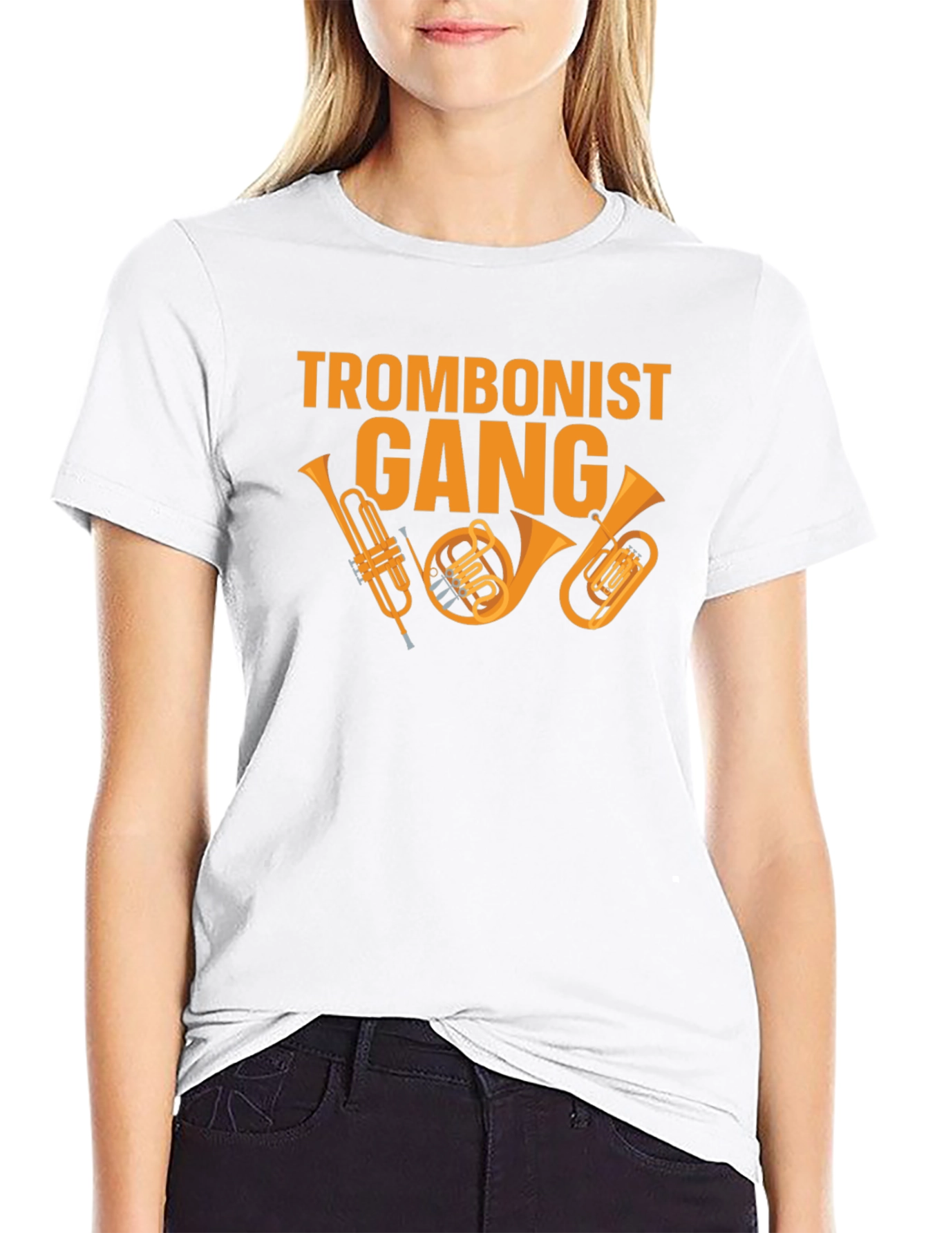 Trombonist Gang Graphic Tee - Musician T-Shirt
