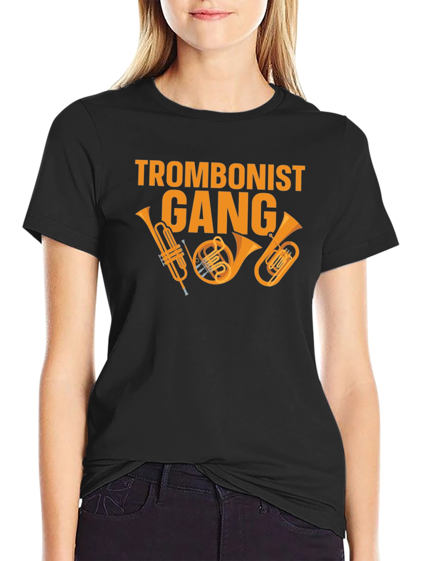 Trombonist Gang Graphic Tee - Musician T-Shirt