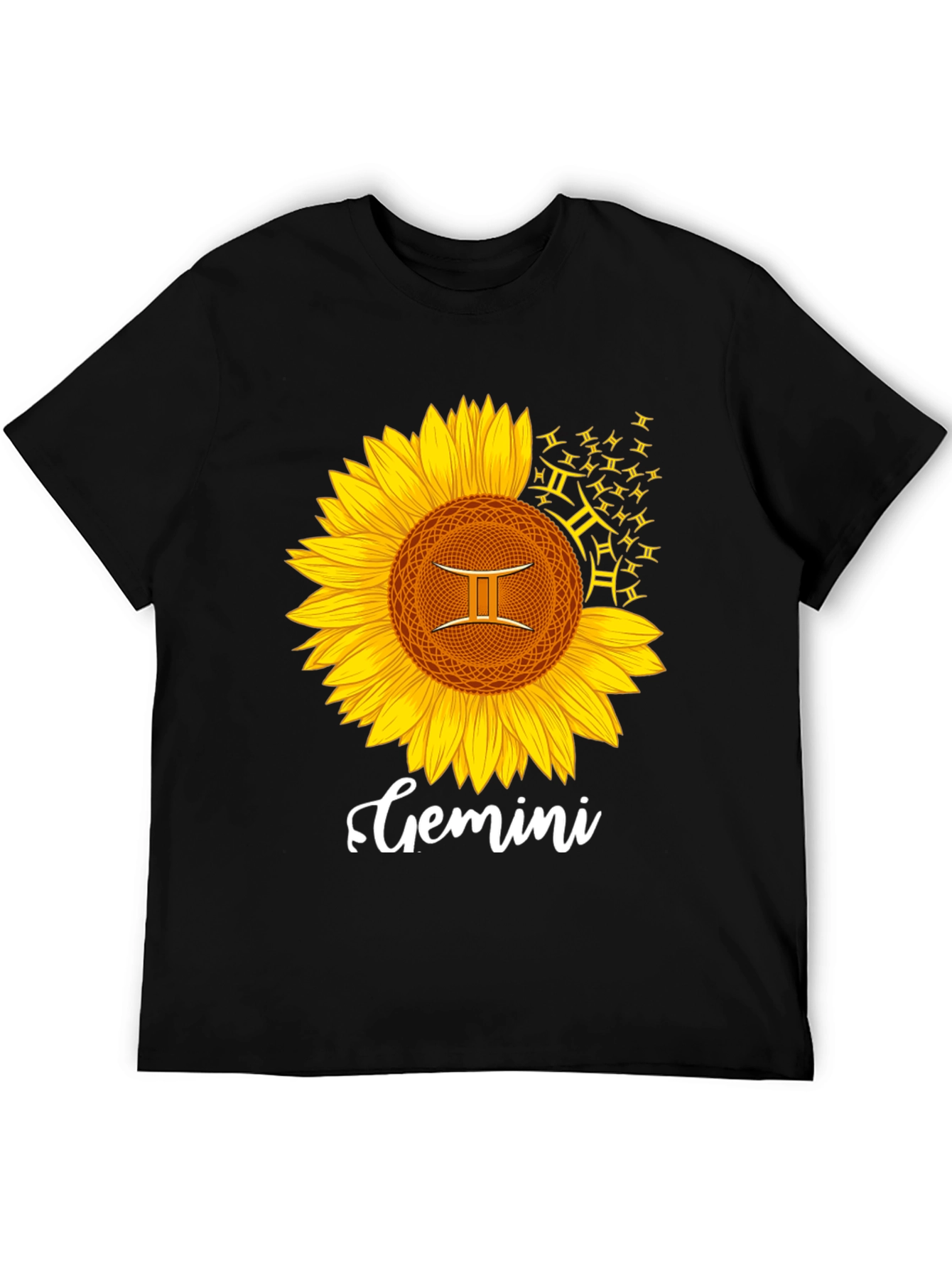 Gemini Sunflower Graphic Tee