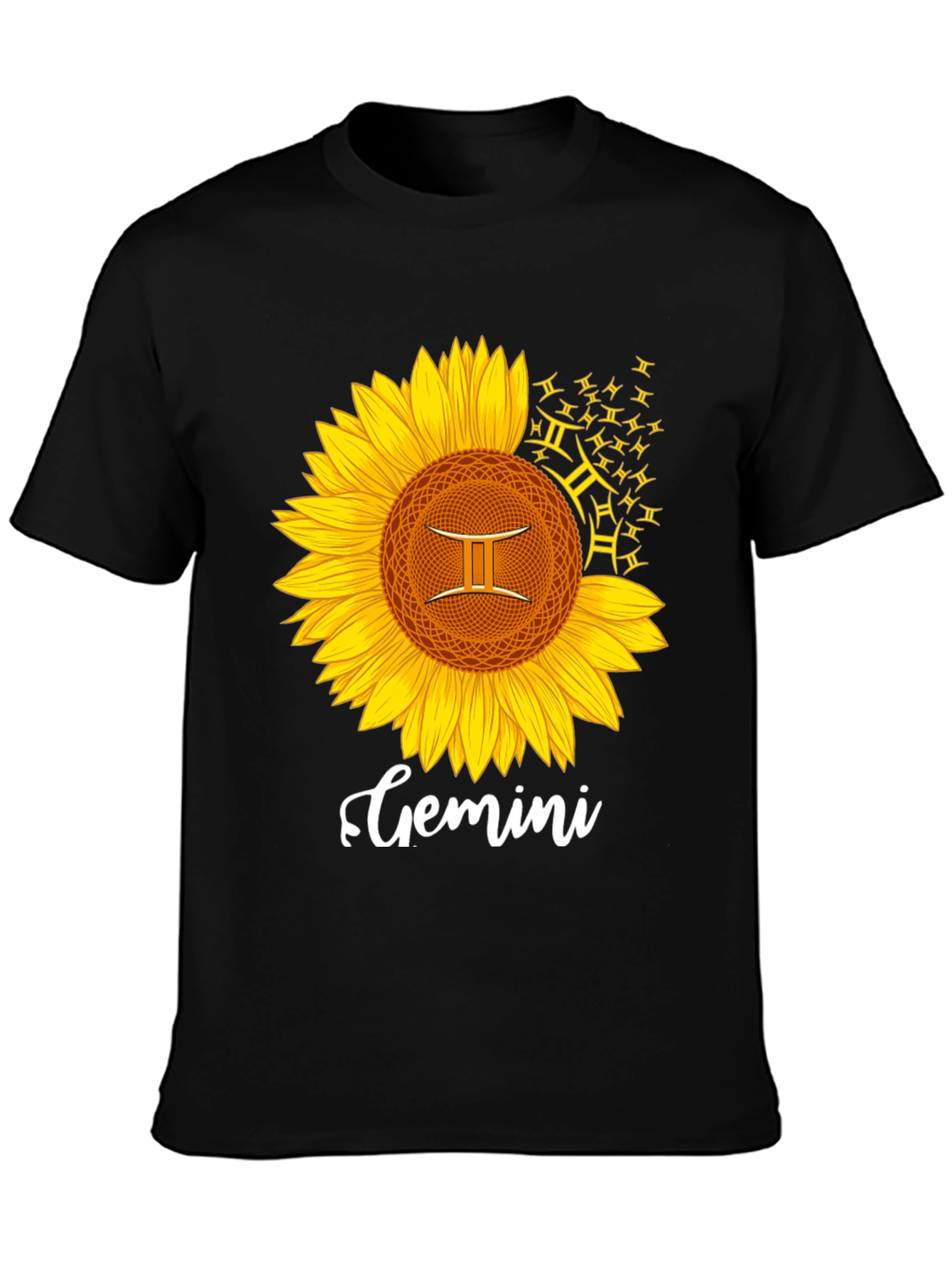 Gemini Sunflower Graphic Tee