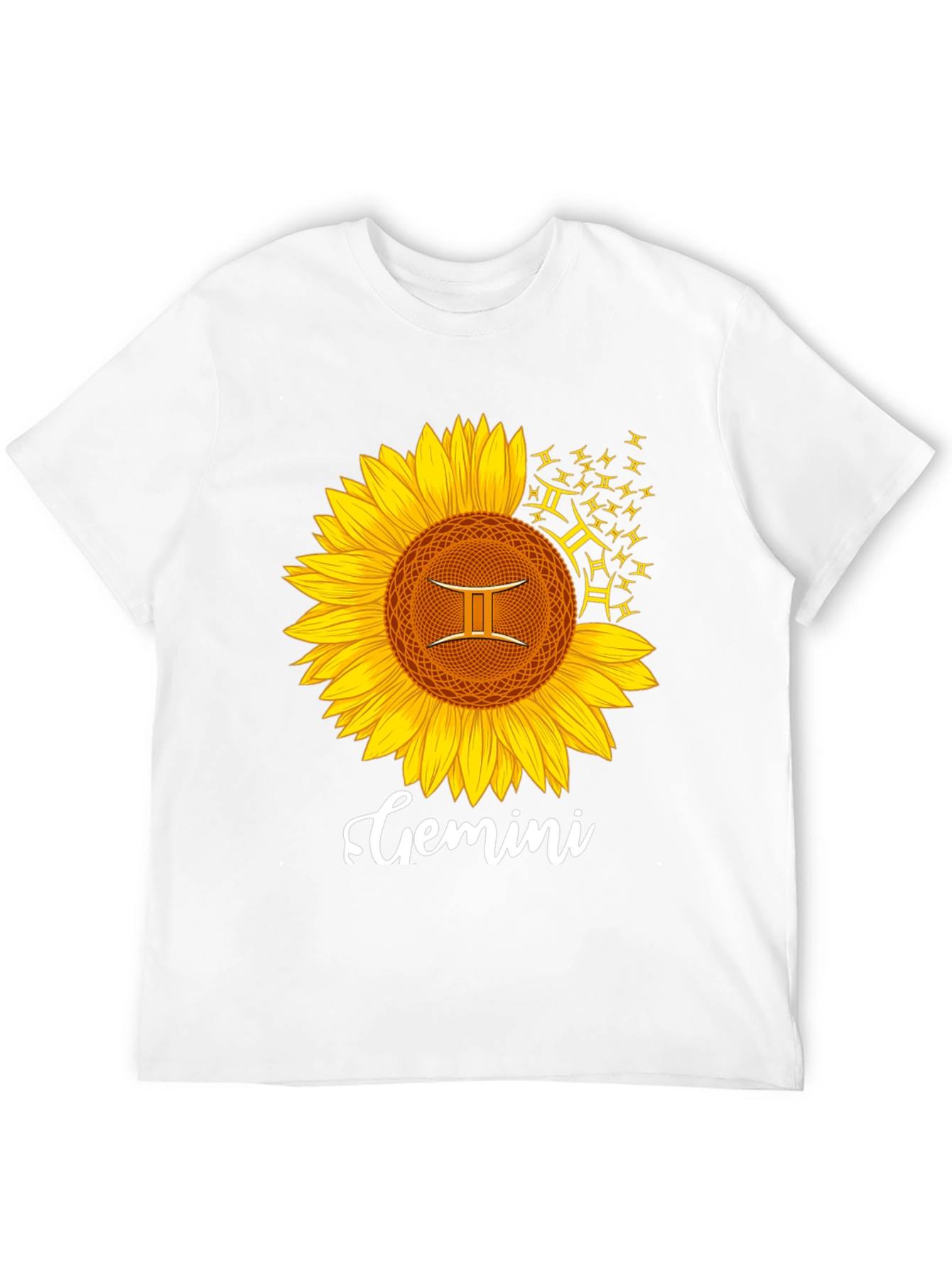 Gemini Sunflower Graphic Tee