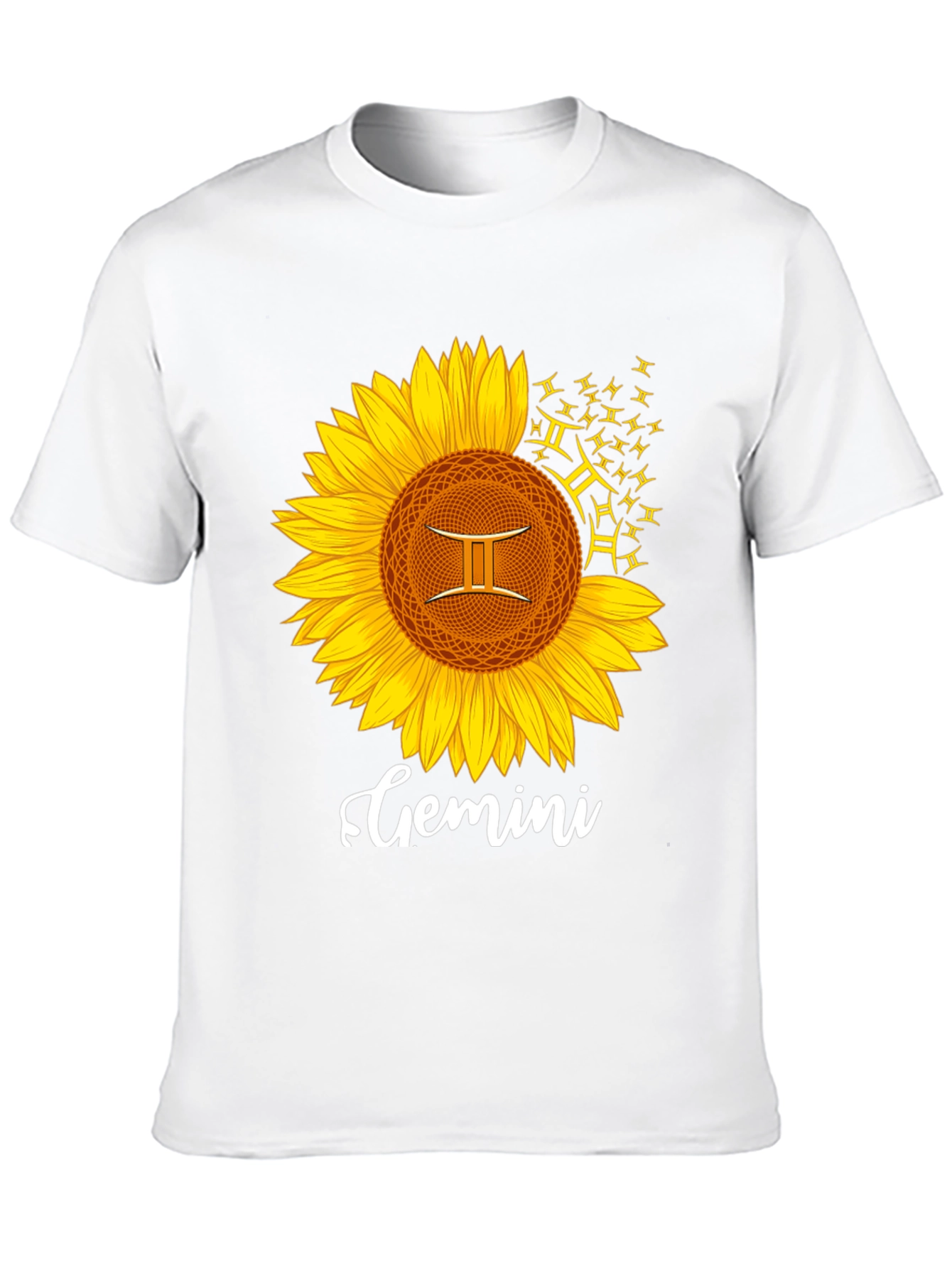 Gemini Sunflower Graphic Tee