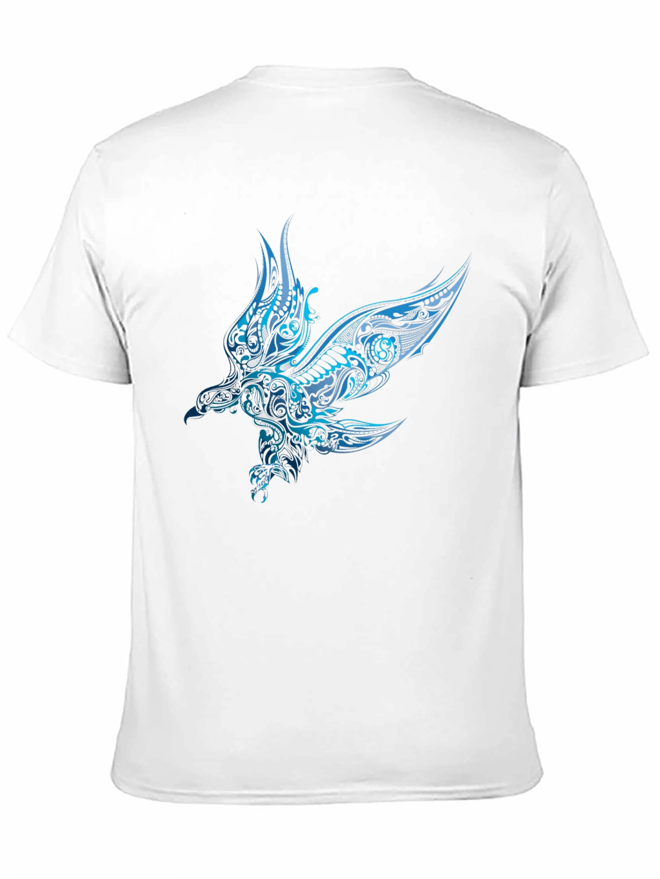 Tribal Eagle Black T-Shirt