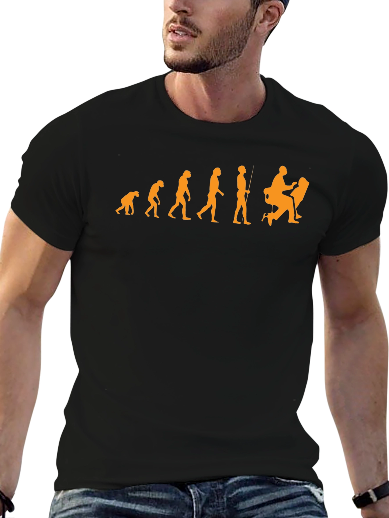 Evolution of Gaming T-Shirt - Black