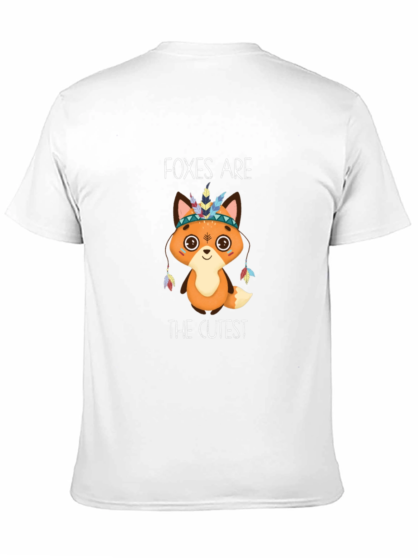 Foxes Are The Cutest T-Shirt - Black