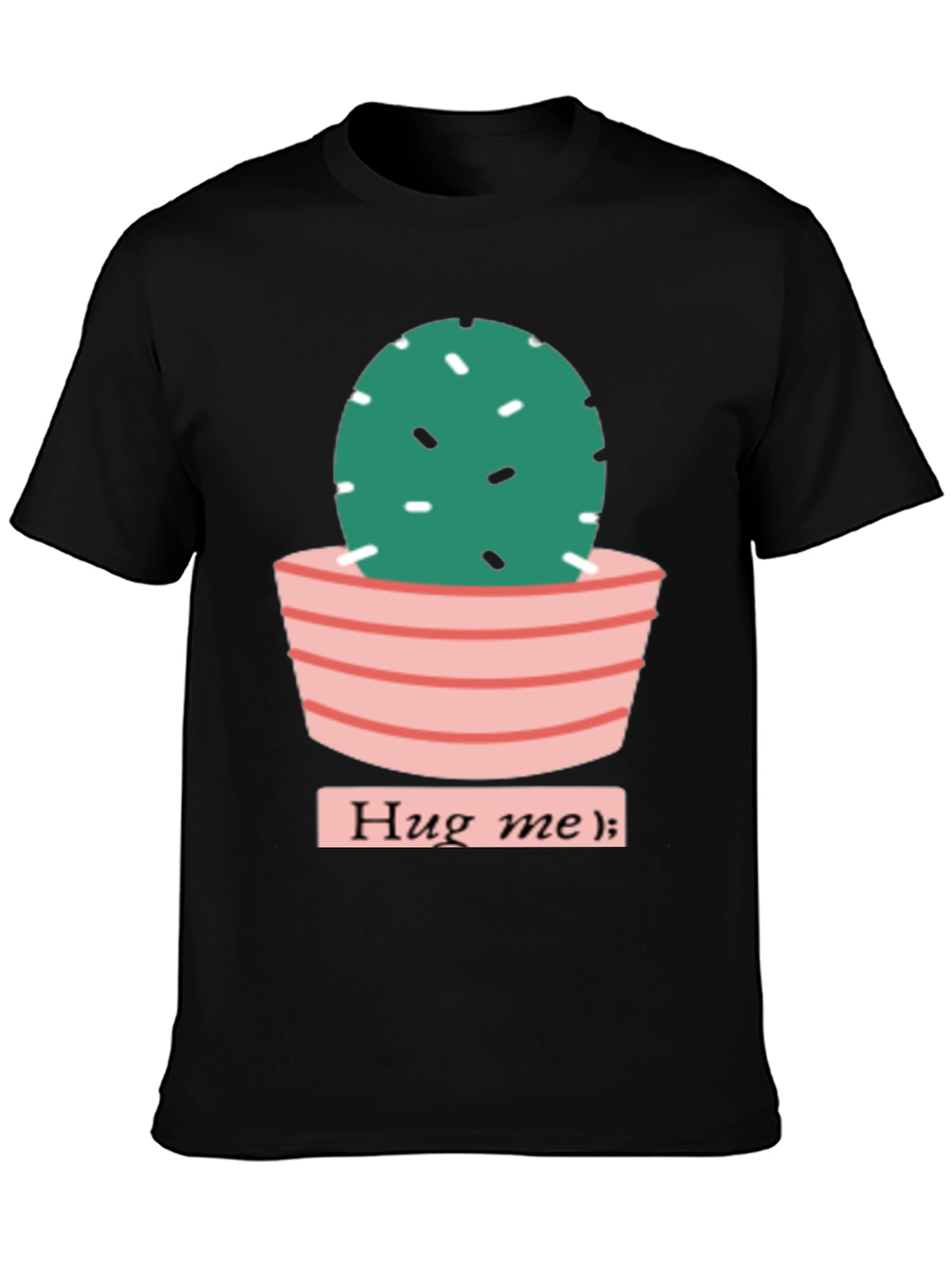 Hug Me Cactus T-Shirt - Cute & Comfy!