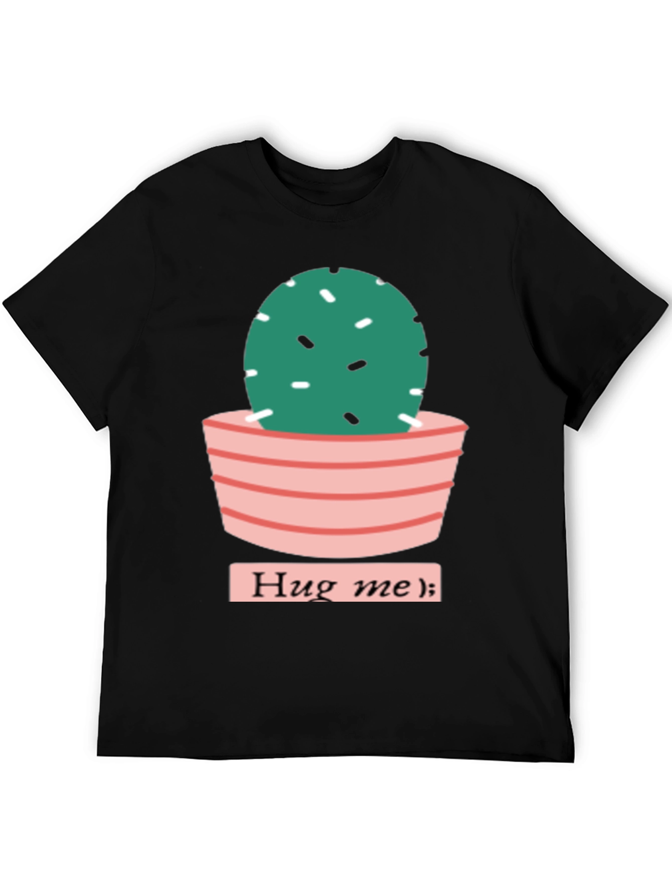 Hug Me Cactus T-Shirt - Cute & Comfy!