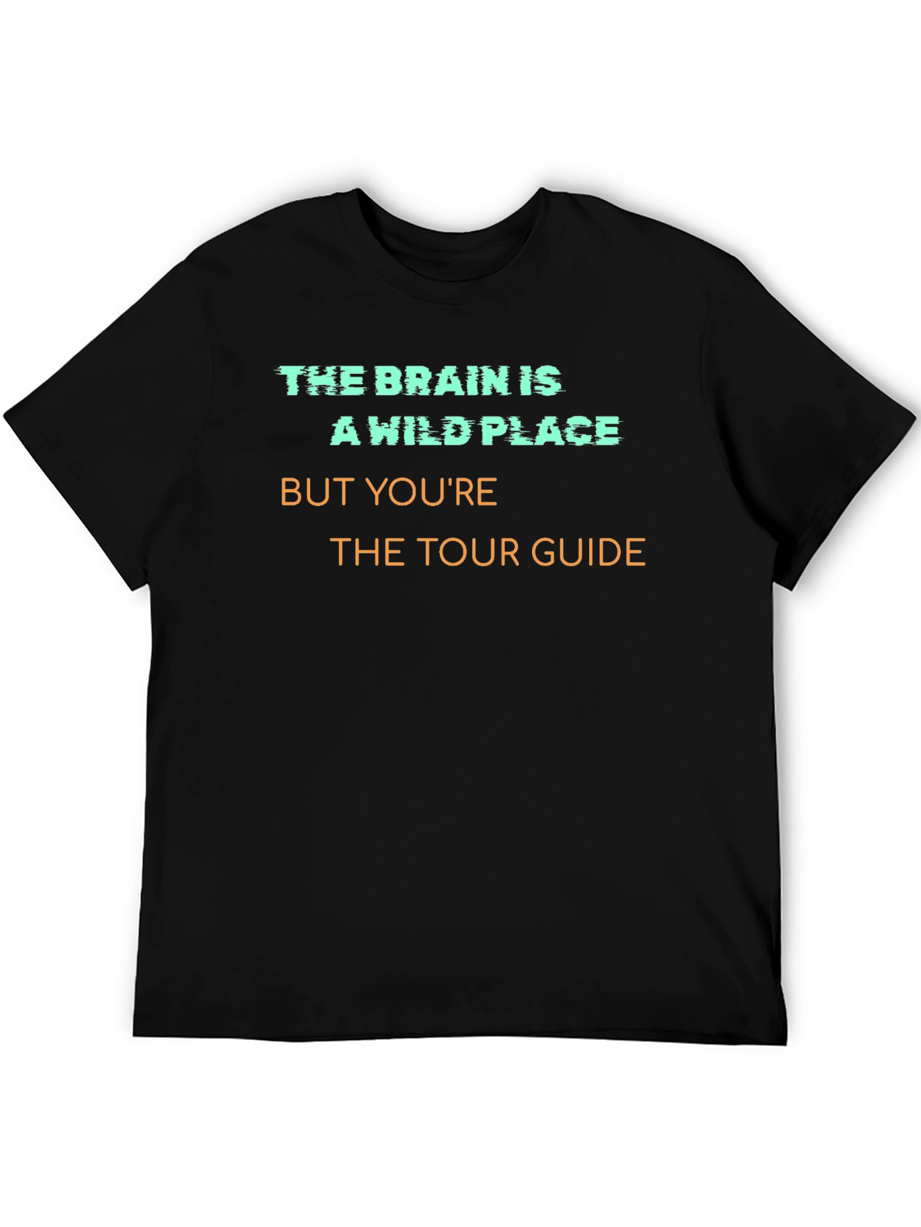 The Brain is a Wild Place Mens Graphic T-Shirt
