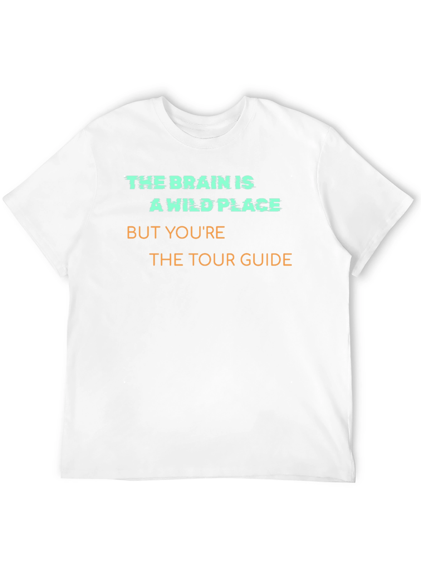 The Brain is a Wild Place Mens Graphic T-Shirt