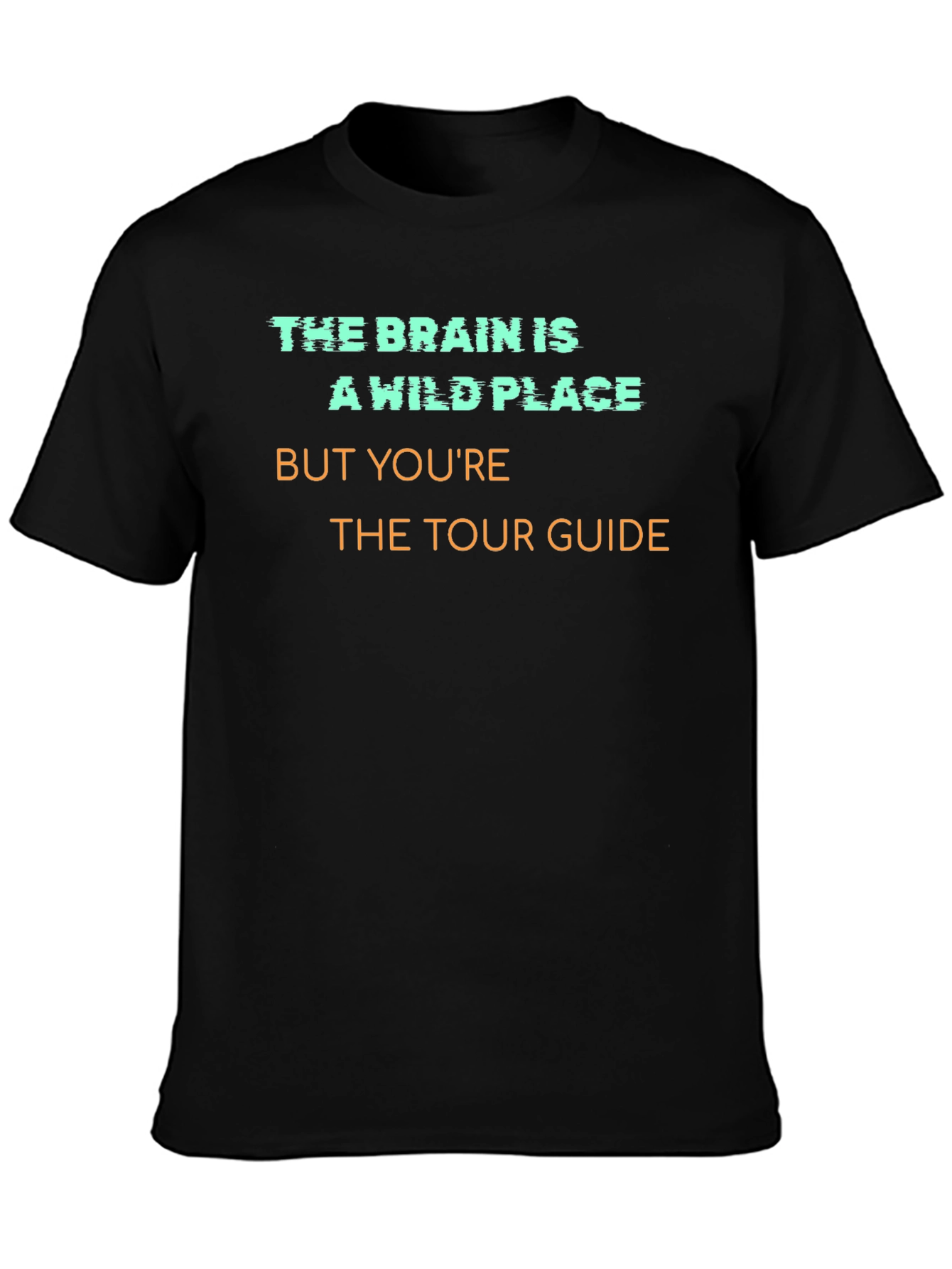 The Brain is a Wild Place Mens Graphic T-Shirt