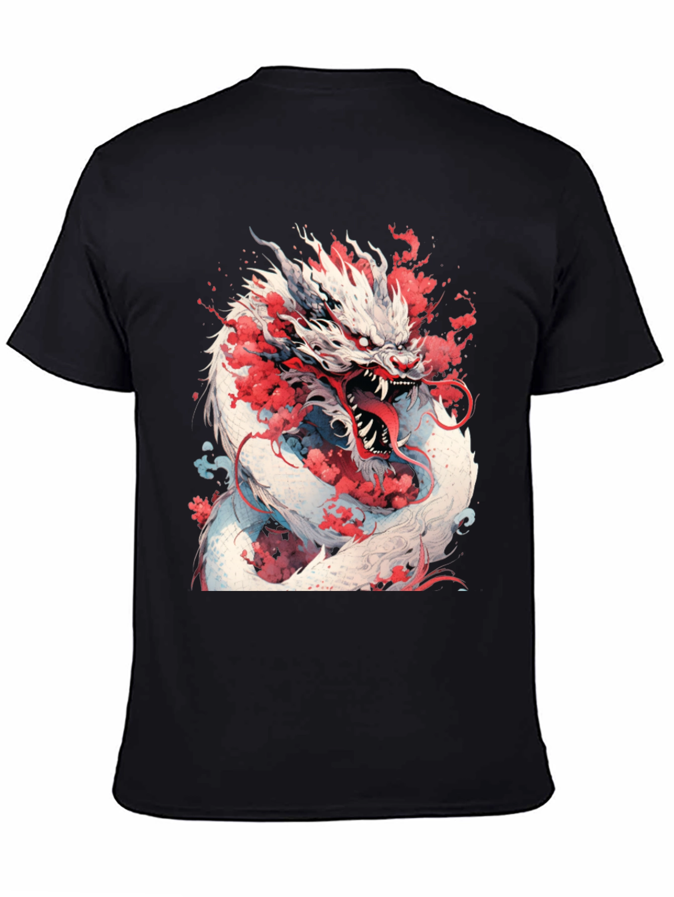 Dragon Graphic Tee - Mythical Creature Art