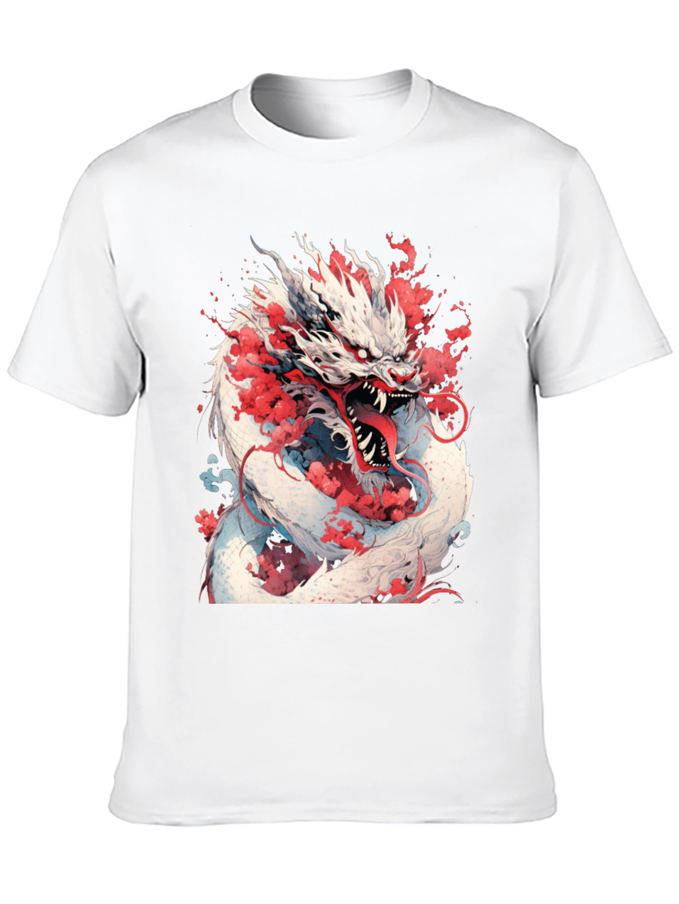 Dragon Graphic Tee - Mythical Creature Art