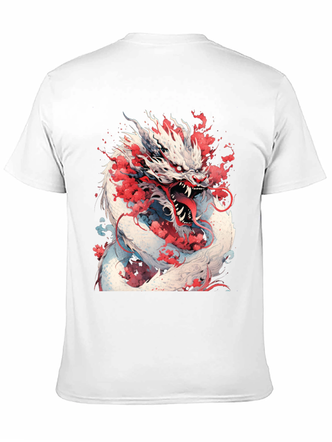 Dragon Graphic Tee - Mythical Creature Art