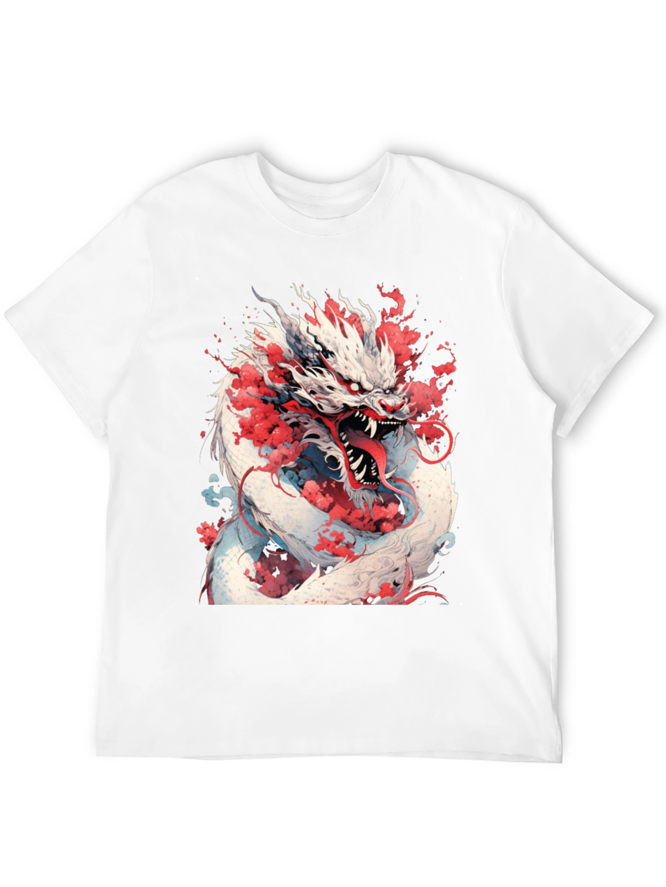 Dragon Graphic Tee - Mythical Creature Art