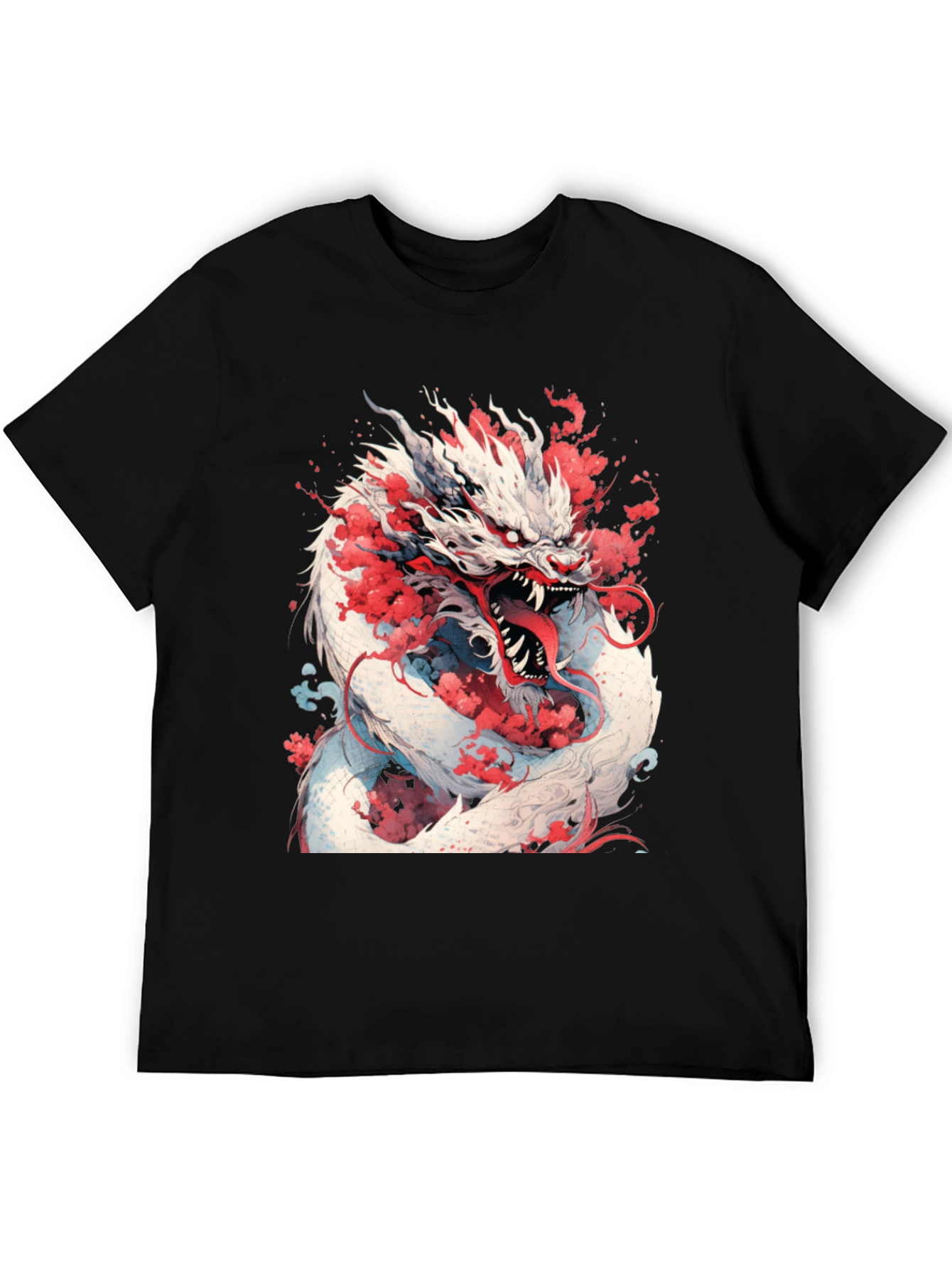 Dragon Graphic Tee - Mythical Creature Art