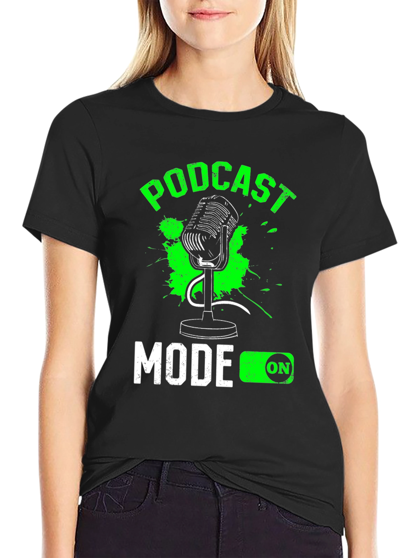 Podcast Mode On T-Shirt