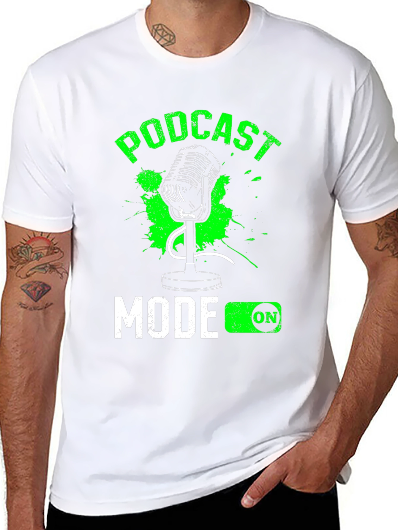 Podcast Mode On T-Shirt