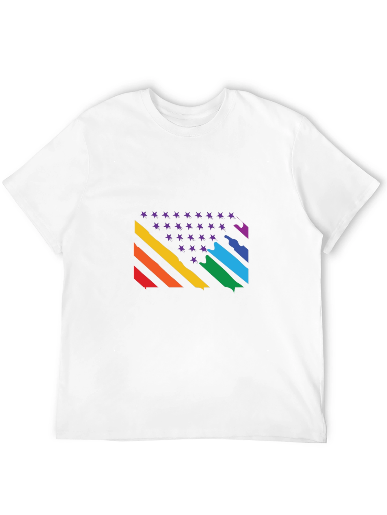 Rainbow Pride Flag Graphic Tee