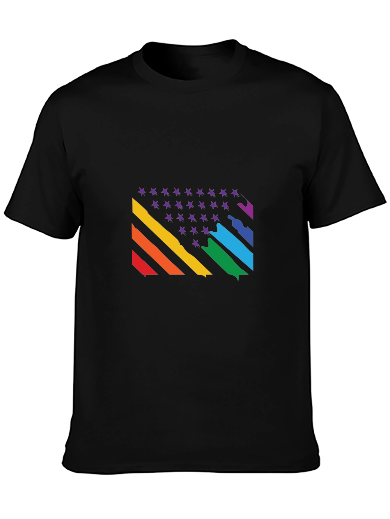Rainbow Pride Flag Graphic Tee