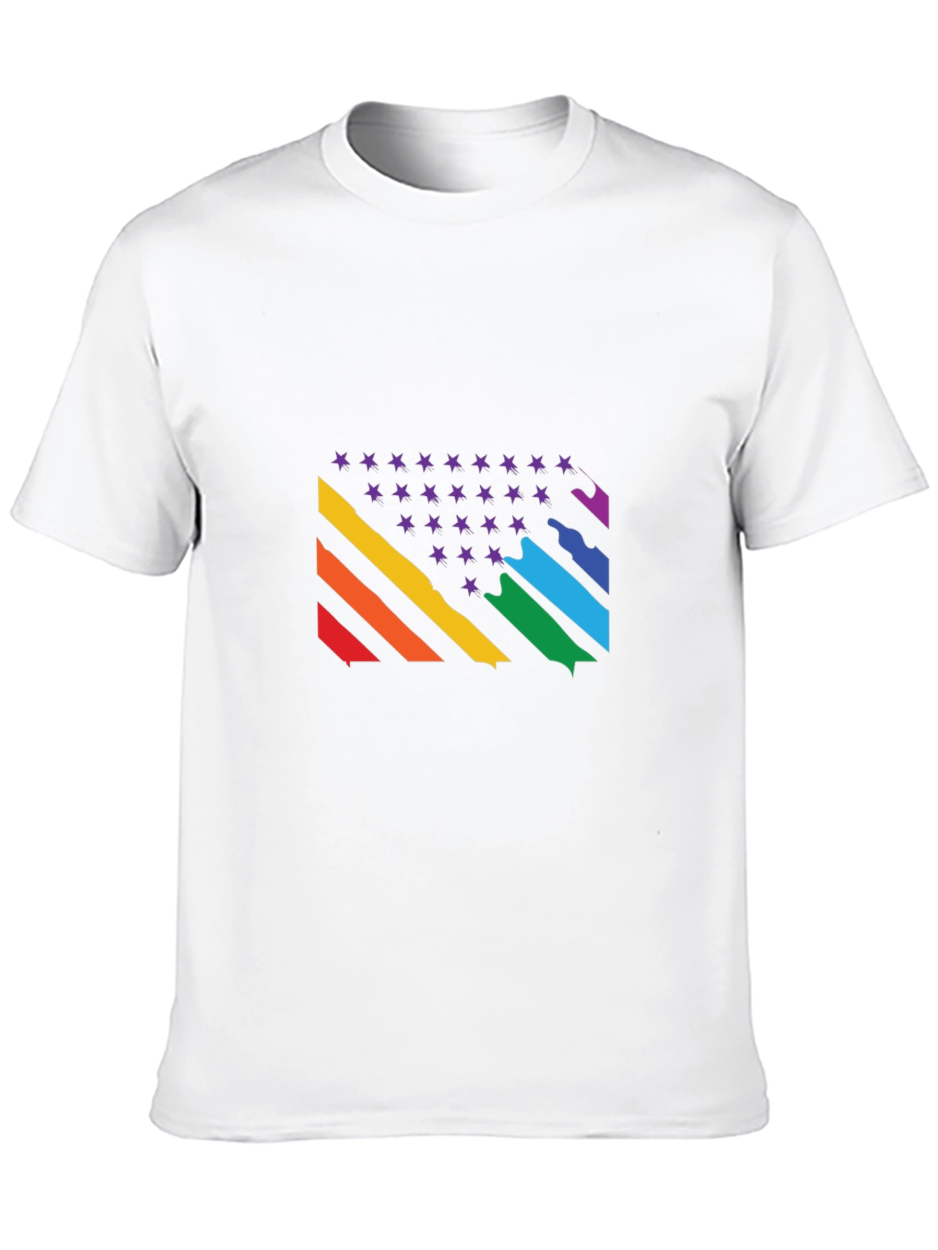 Rainbow Pride Flag Graphic Tee