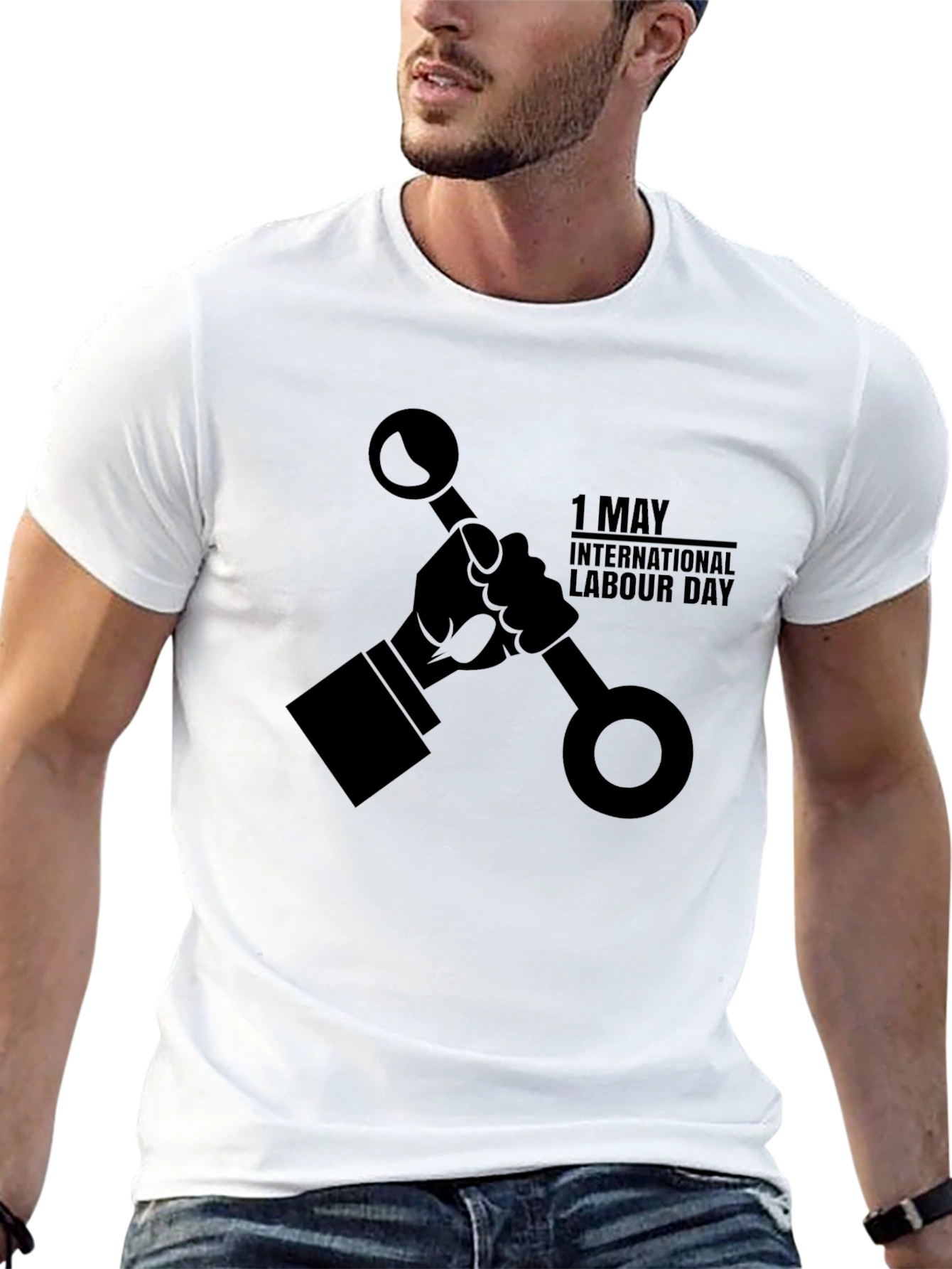 International Labour Day T-Shirt - Black