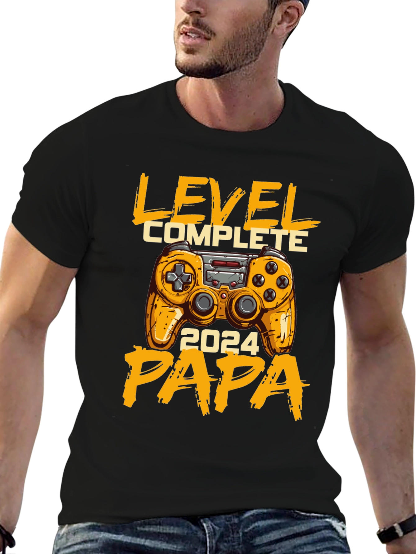 Level Complete 2024 Papa T-Shirt