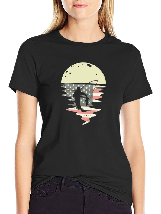 American Fisherman Graphic T-Shirt