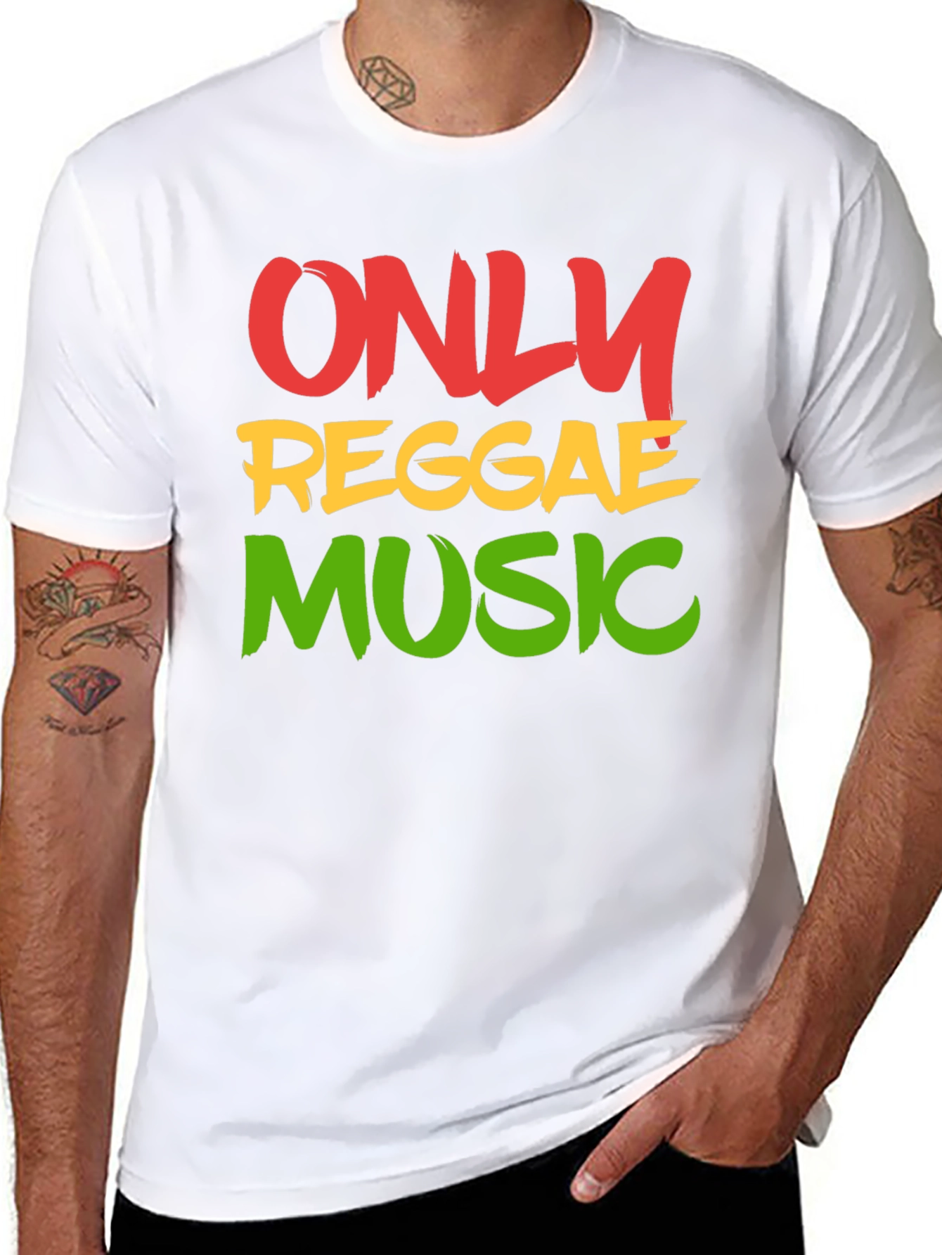 Only Reggae Music T-Shirt