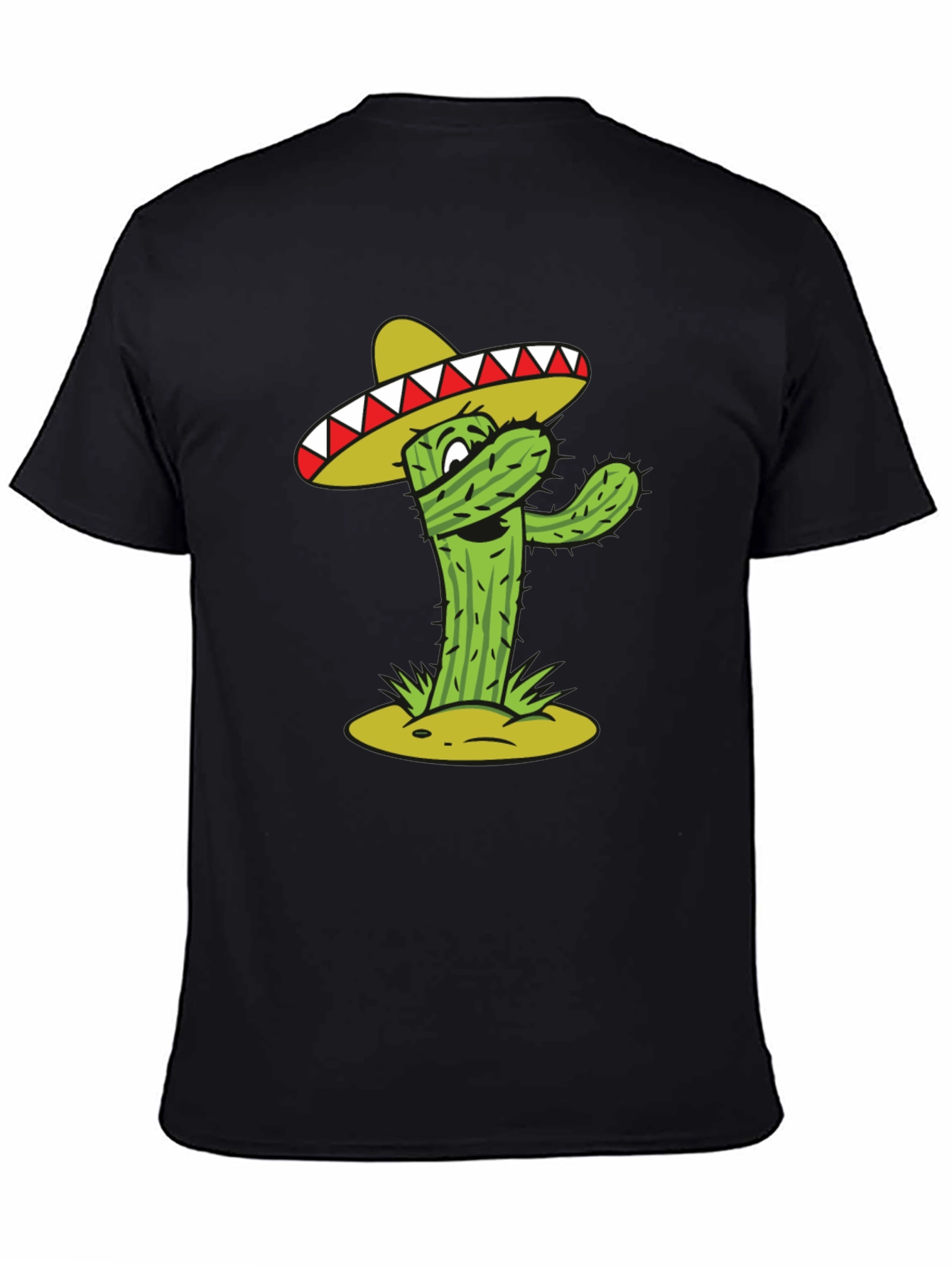 Cactus Sombrero Graphic T-Shirt