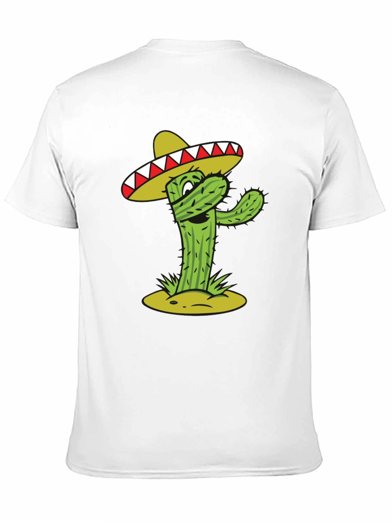 Cactus Sombrero Graphic T-Shirt