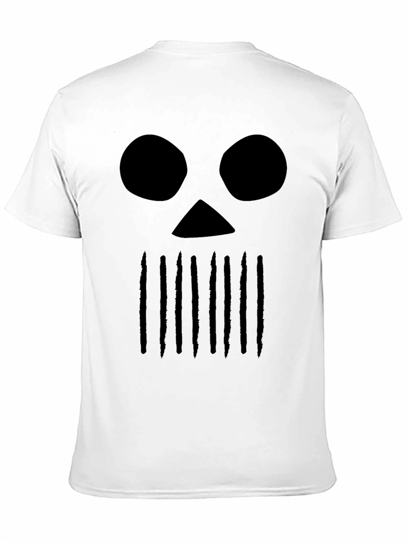 Black Skull Graphic T-Shirt - Edgy Streetwear