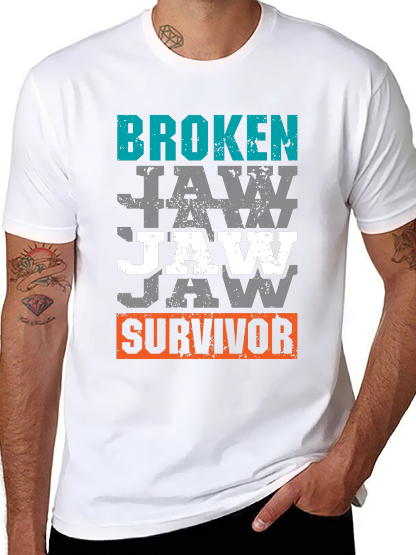Broken Jaw Survivor Graphic Tee
