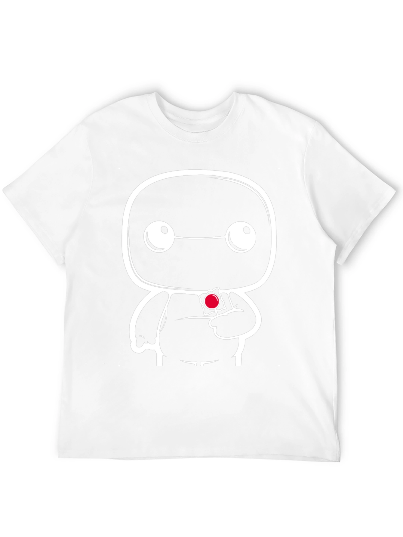 Cartoon Graphic Black T-Shirt