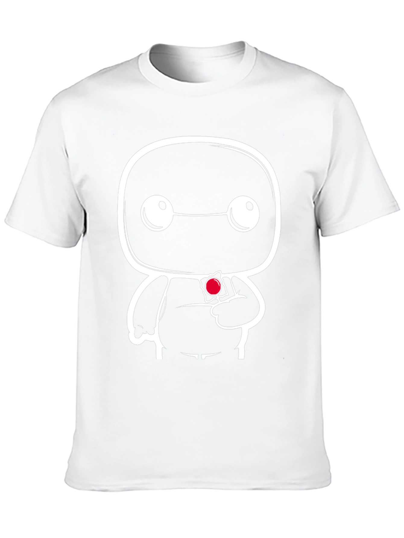 Cartoon Graphic Black T-Shirt
