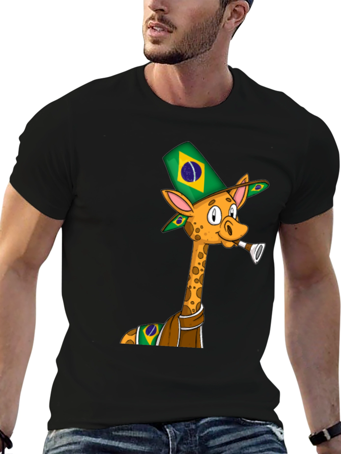 Brazil Giraffe Tee