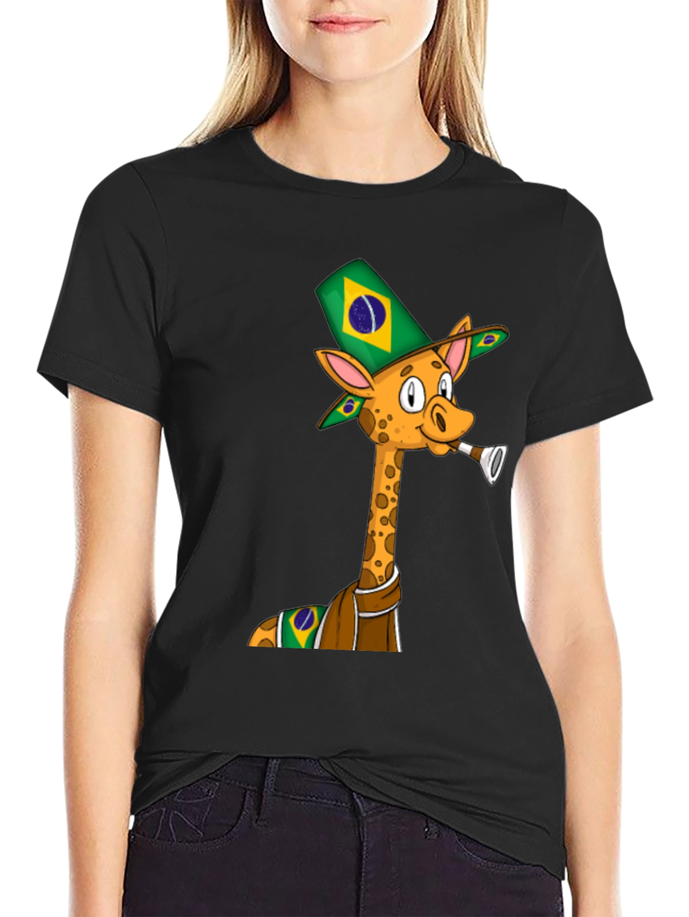 Brazil Giraffe Tee