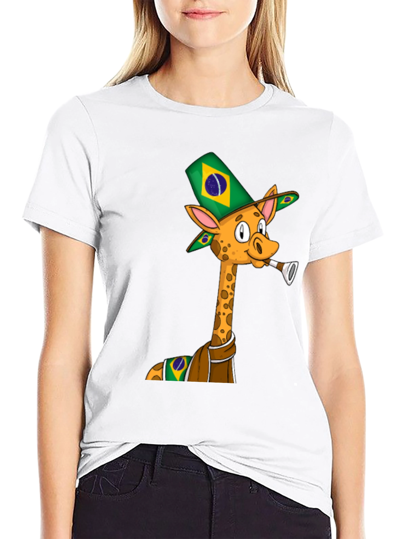 Brazil Giraffe Tee
