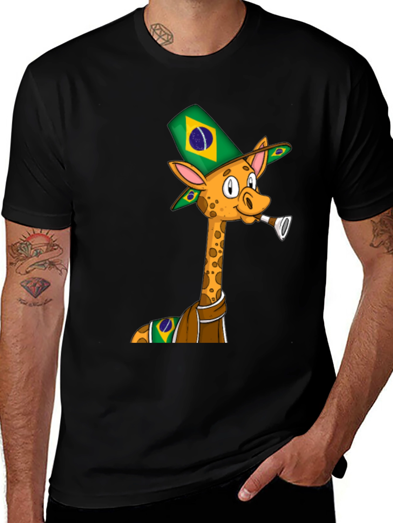 Brazil Giraffe Tee