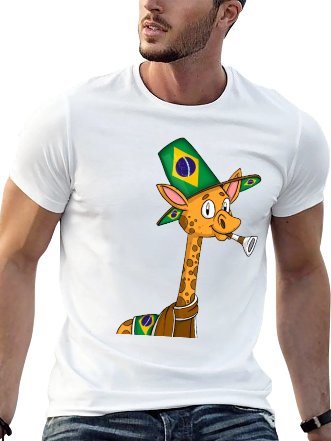 Brazil Giraffe Tee