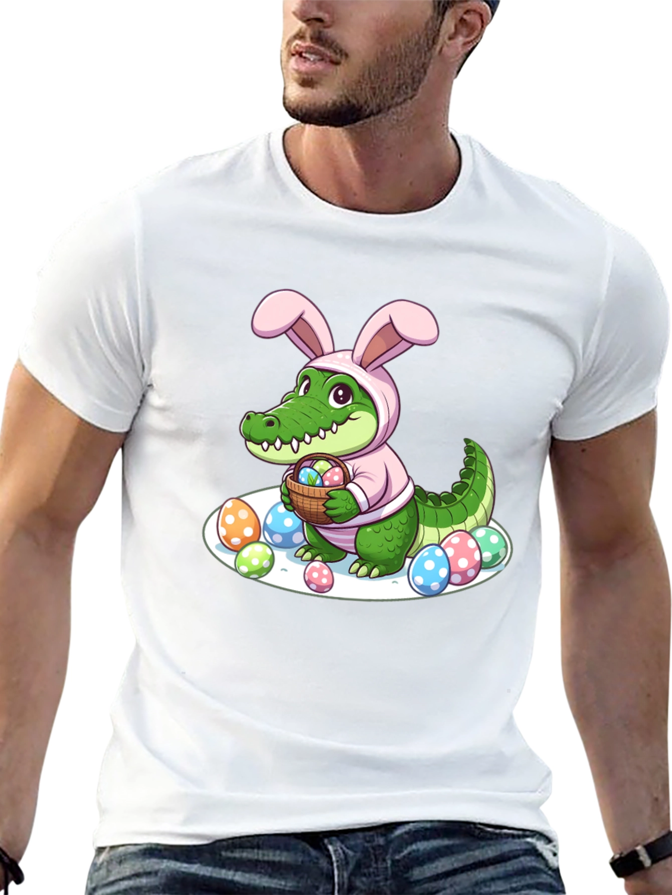 Easter Alligator Bunny T-Shirt
