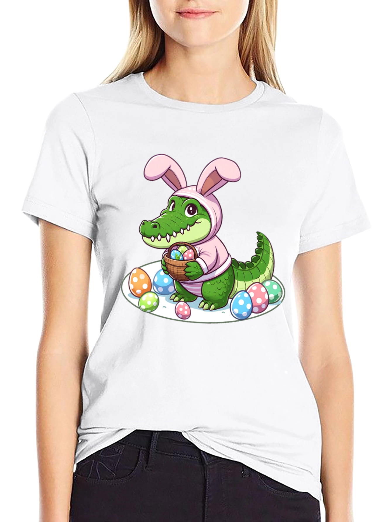 Easter Alligator Bunny T-Shirt
