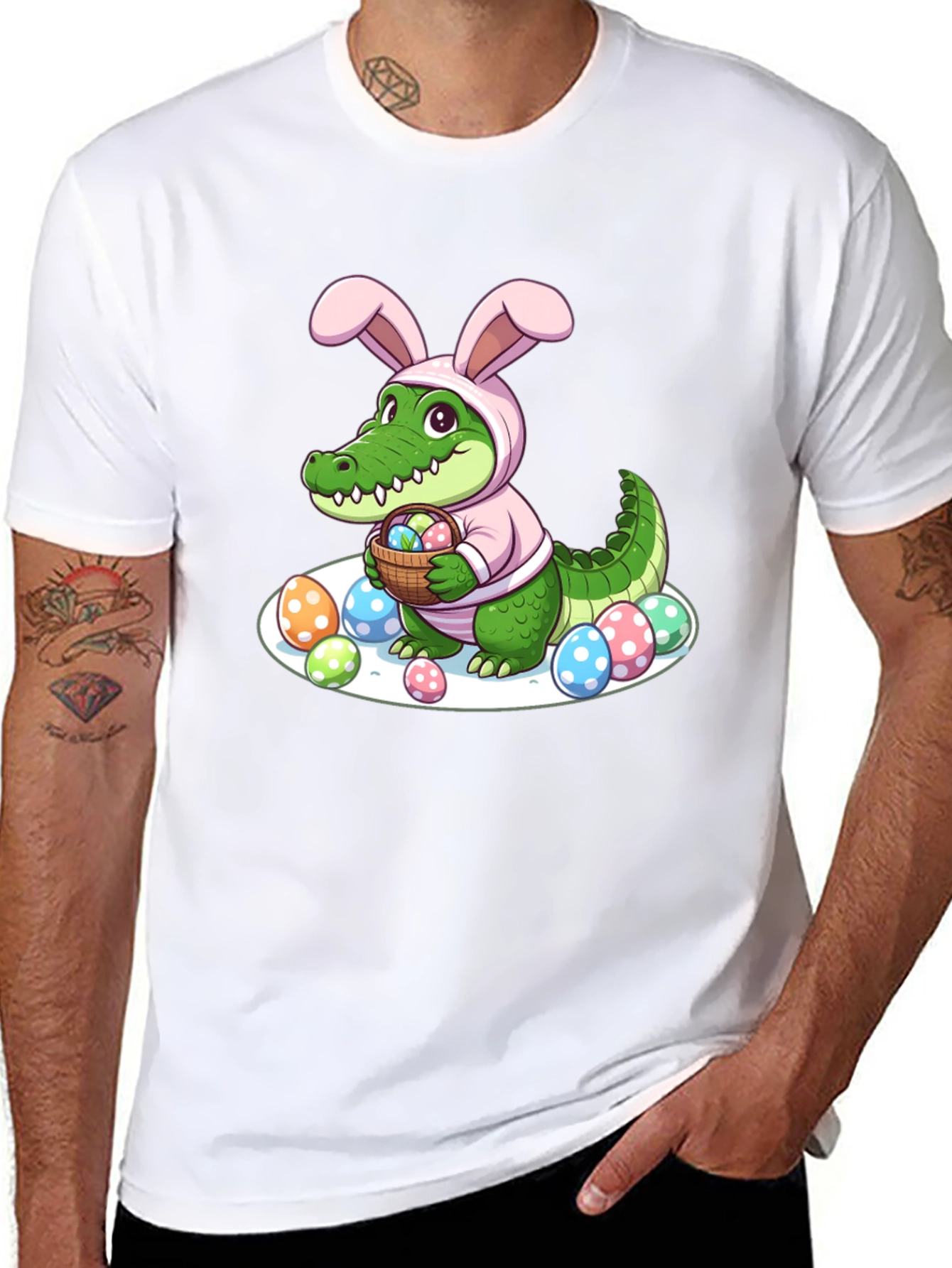 Easter Alligator Bunny T-Shirt