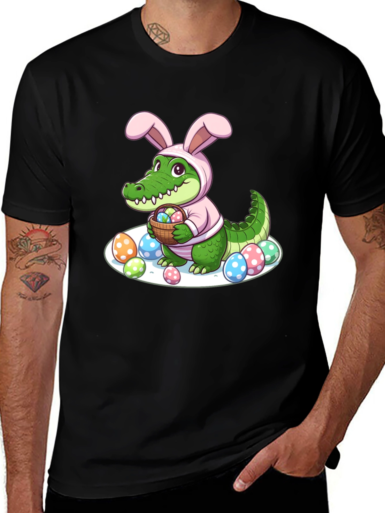 Easter Alligator Bunny T-Shirt