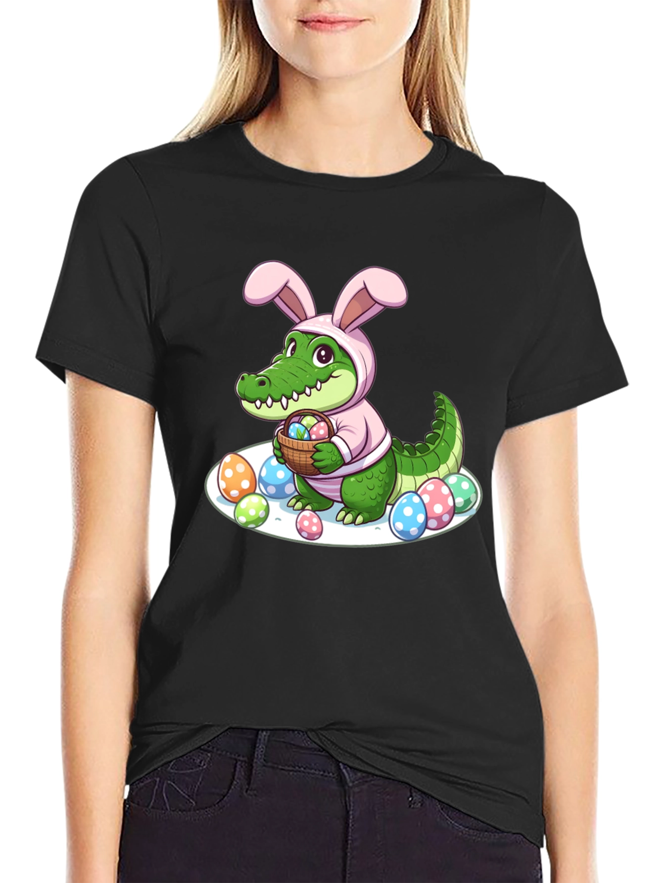 Easter Alligator Bunny T-Shirt