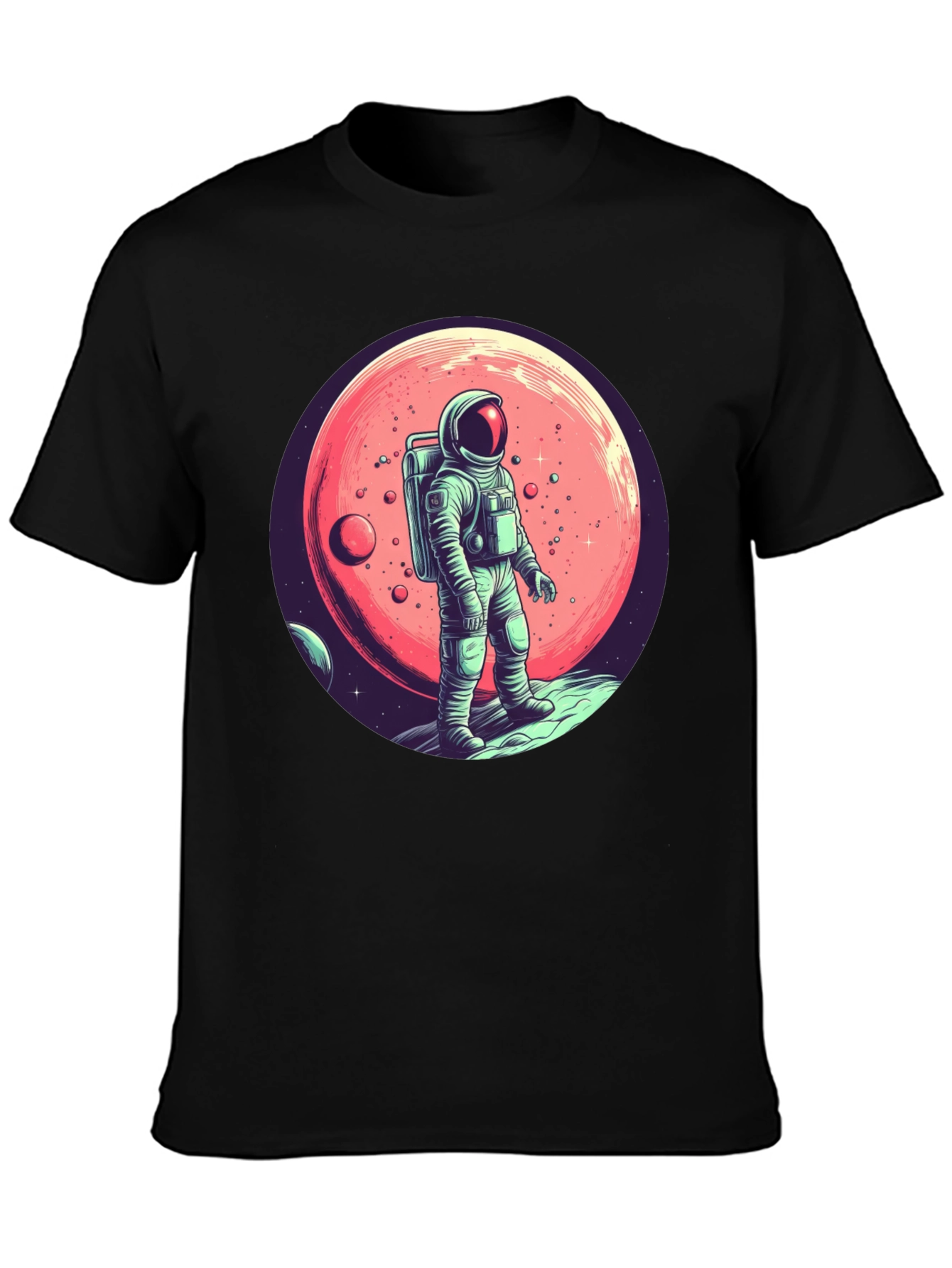 Astronaut Graphic Tee - Space Adventure Shirt