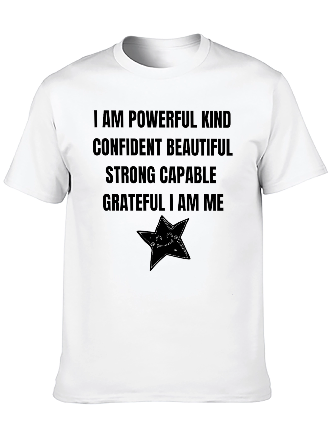 Empowering Affirmations Black T-Shirt